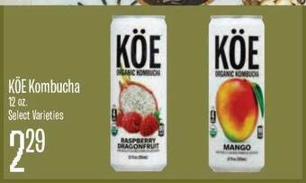 Jewel-Osco Köe Kombucha offer