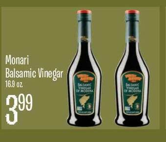 Jewel-Osco Monari Balsamic Vinegar offer