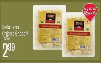 Jewel-Osco Bella Terra Organic Gnocchi offer