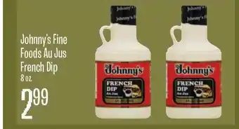 Jewel-Osco Johnny's Fine Foods Au Jus French Dip offer