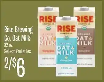 Jewel-Osco Rise Brewing Co. Oat Milk offer