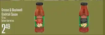Jewel-Osco Crosse & Blackwell Cocktail Sauce offer