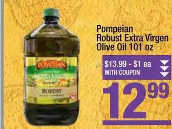 Super King Markets Pompeian Robust Extra Virgen Olive Oil 101 Oz offer