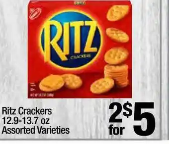 Super King Markets Ritz Crackers 12.9-13.7 Oz. offer