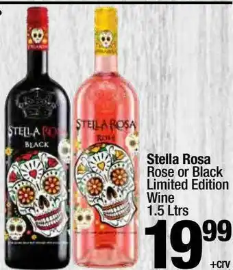 Super King Markets Stella Rosa Rose Or Black Limited Edition Wine offer