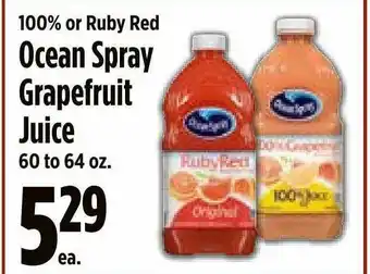 KTA Super Stores Ocean Spray Grapefruit Juice offer
