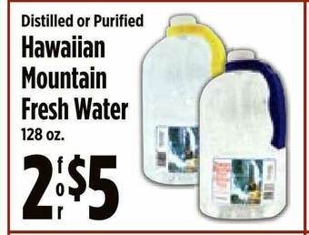 KTA Super Stores Hawaiian Mountain Fresh Water offer