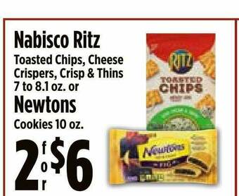 KTA Super Stores Nabisco Ritz, Newtons offer