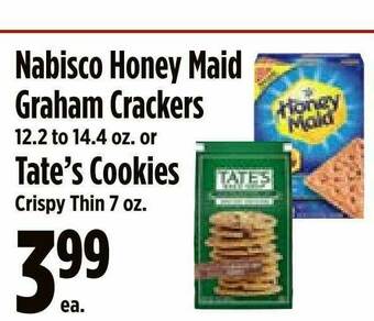 KTA Super Stores Nabisco Honey Maid Graham Crackers, Tate's Cookies offer