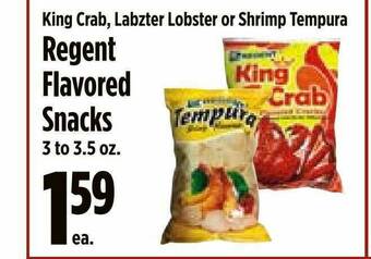 KTA Super Stores Regent Flavored Snacks offer