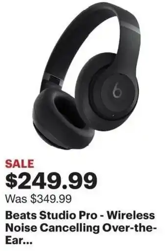 Best Buy Beats Studio Pro - Wireless Noise Cancelling offer