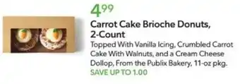 Carrot Cake Brioche Donuts