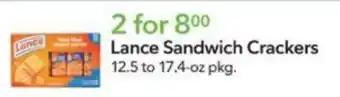 Publix Lance Sandwich Crackers offer