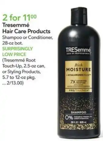 Publix Tresemmé Hair Care Products offer