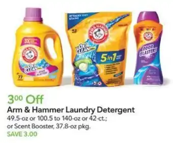 Publix Arm & Hammer Laundry Detergent offer