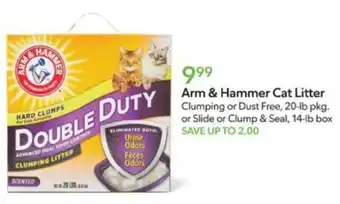 Publix Arm & Hammer Cat Litter offer
