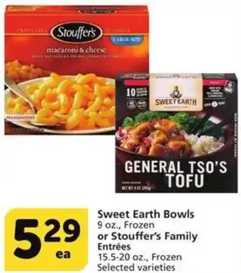 Albertsons Sweet Earth Bowls offer