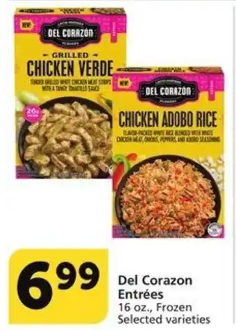 Albertsons Del Corazon Entrées 16 Del Corazon Entrées 16 oz., Frozen Selected varieties offer