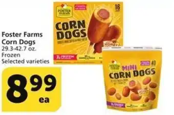 Albertsons Foster Farms Corn Dogs offer