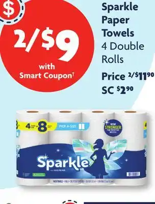 Family Dollar Sparkle Paper Towels offer