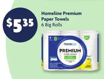 Family Dollar Homeline Premium Paper Towels offer