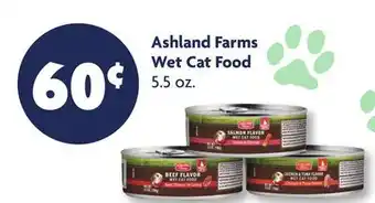 Family Dollar Ashland Farms Wet Cat Food offer