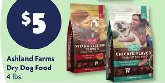 Family Dollar Ashland Farms Dry Dog Food offer