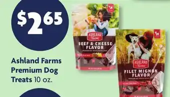 Family Dollar Ashland Farms Premium Dog Treats offer