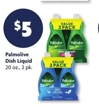 Family Dollar Palmolive Dish Liquid offer