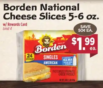 Dearborn Market Borden National Cheese Slices offer