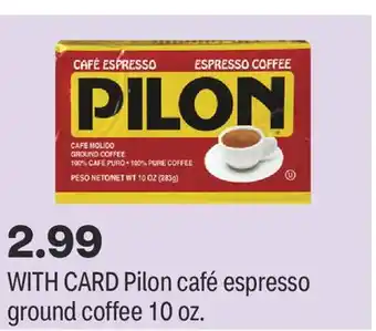 CVS Pilon café espresso ground coffee 10 oz offer