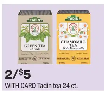 CVS Tadin tea 24 ct offer