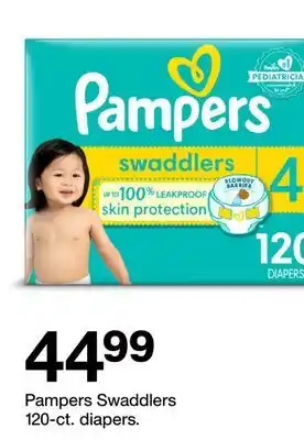 Target Pampers Swaddlers 120 - ct. diapers offer