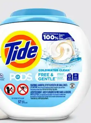 Target Tide Pods 57-ct. laundry Detergent Pacs offer