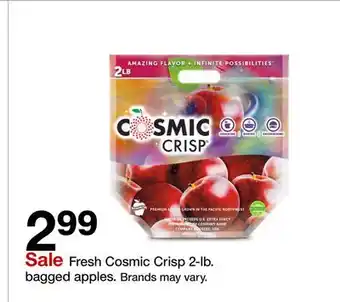 Target Fresh Cosmic Crisp 2-lb. bagged apples offer