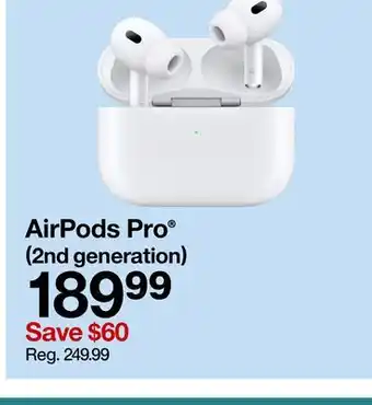 Target AirPods Pro (2nd generation offer