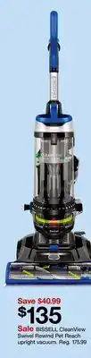 Target BISSELL CleanView Swivel Rewind Pet Reach upright vacuum offer