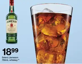 Target Select Jameson 750mL whiskey offer