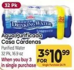 Agua Purificada Casa Cárdenas