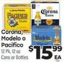 Corona, Modelo o Pacifico