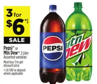 Dollar General Pepsi or Mtn Dew offer