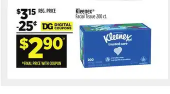 Dollar General Kleenex offer