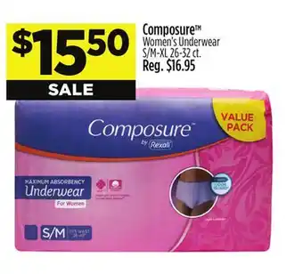 Dollar General Composure Women's Underwear offer