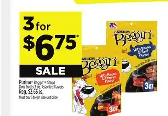 Dollar General Purina Beggin' Strips Dog Treats offer