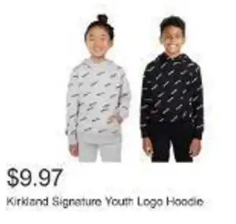 Costco Kirkland Signature Youth Logo Hoodie offer