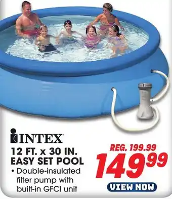 Big 5 Intex Easy Set 12-ft. Backyard Pool offer