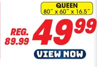 Big 5 Intex Queen 16.5 Deluxe Dura-Beam Pillow Rest Airbed with Built-In Electric Pump offer