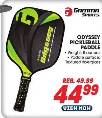 Big 5 GAMMA Odyssey Pickleball Paddle offer
