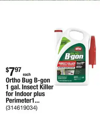 The Home Depot Ortho Bug B-gon 1 gal. Insect Killer for Indoor plus Perimeter1 with Trigger Sprayer offer