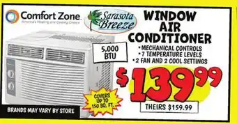 Ollie's WINDOW AIR CONDITIONER offer